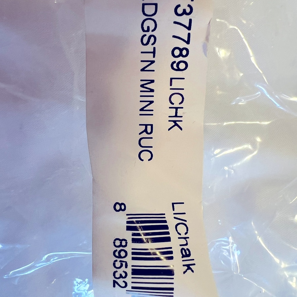 NWT Coach mini rucksack in chalk - Picture 5 of 6